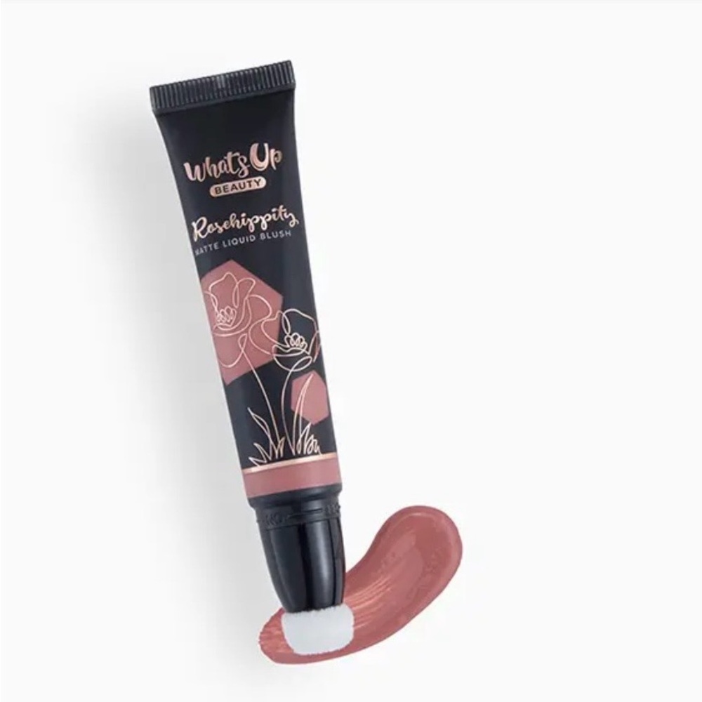 What’s up beauty rosehippity Matte Liquid Blush - mauve pink NIB
